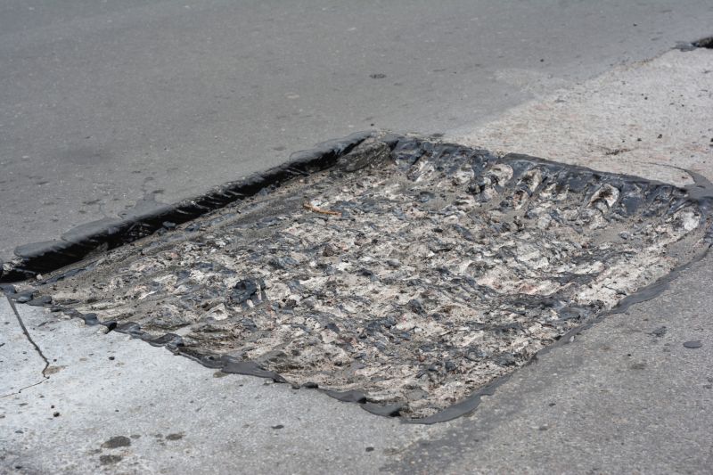 Asphalt Curb Repair