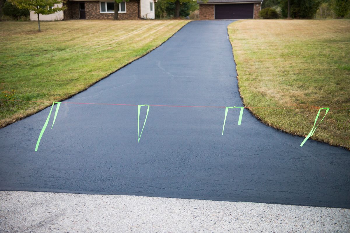 Summer Asphalt Paving