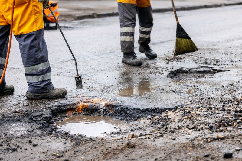 Commercial Pothole Repair detail