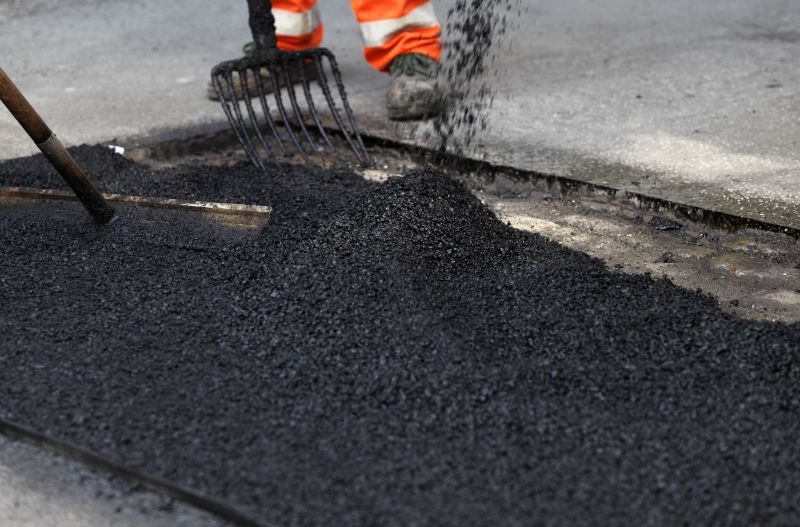 Residential Asphalt Driveway Construction